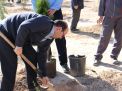 گزارش تصویری مراسم روز درخت کاری و تقدیر از نیروهای باغبانی دانشگاه